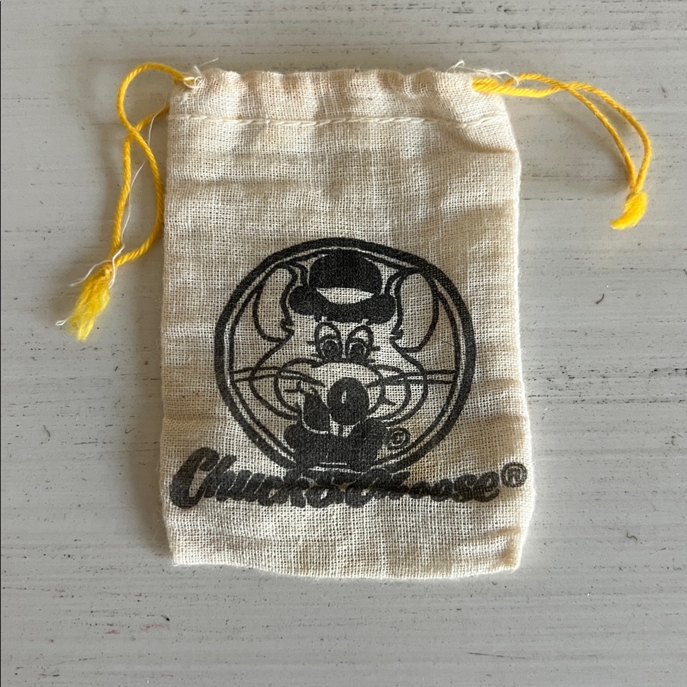 1991/1992 Chuck E. Cheese Drawstring Pouch
